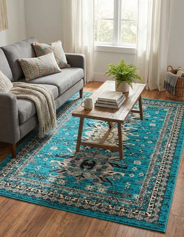 5' 3 x 8' Heris Rug