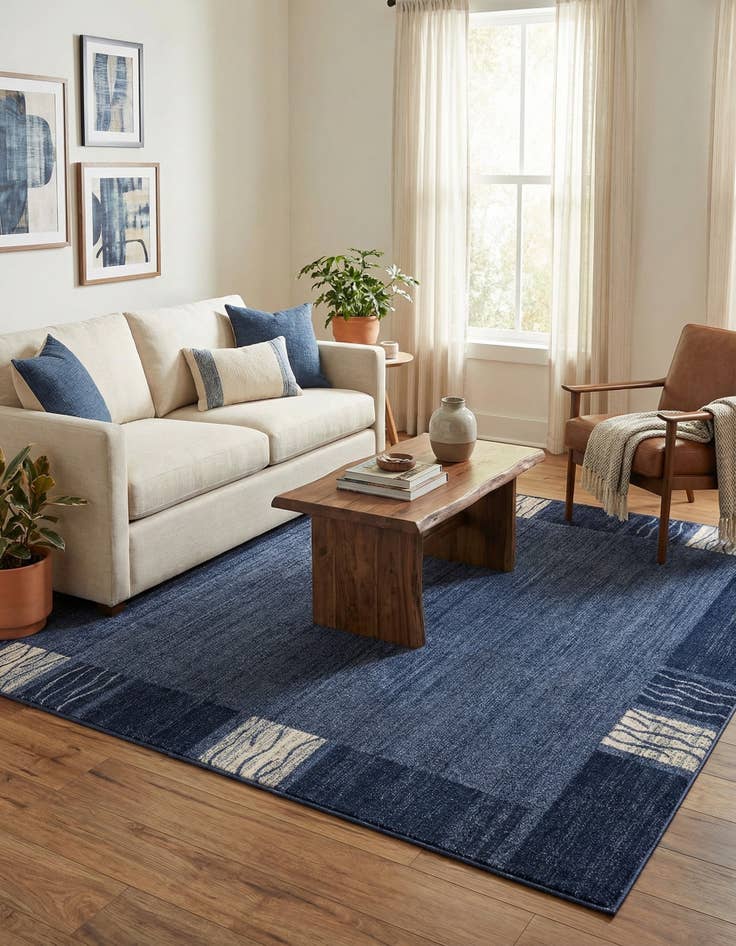 Detail image of 7' 10 x 7' 10 Angelica Square Rug