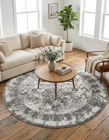 7' 10 x 7' 10 Veneto Round Rug