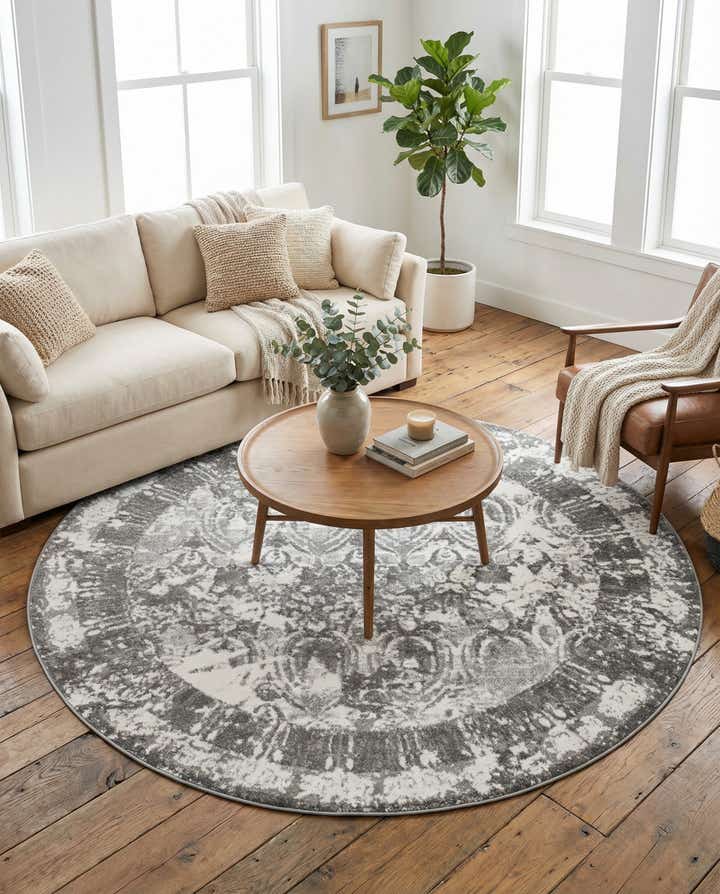7' 10 x 7' 10 Veneto Round Rug