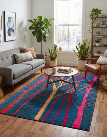 5' x 8' Washable Hyacinth Rug