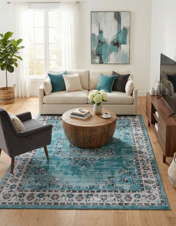 Blue Lucerne Rug