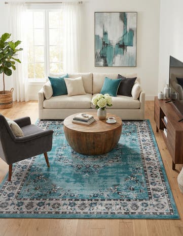 Blue Lucerne Rug