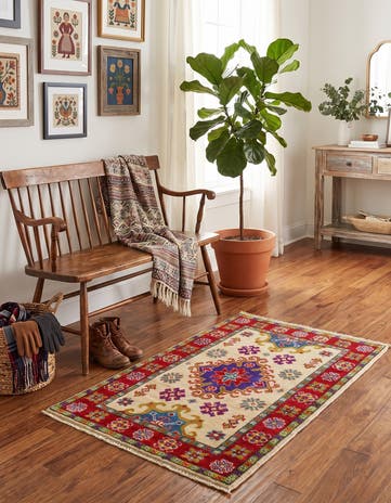 2' 1 x 3' 1 Hand Knotted Kazak Rug