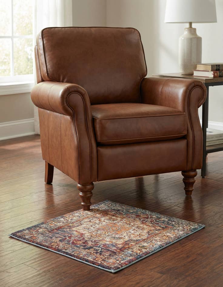 Detail image of 1' 4 x 1' 4 Isabella Sample Rug