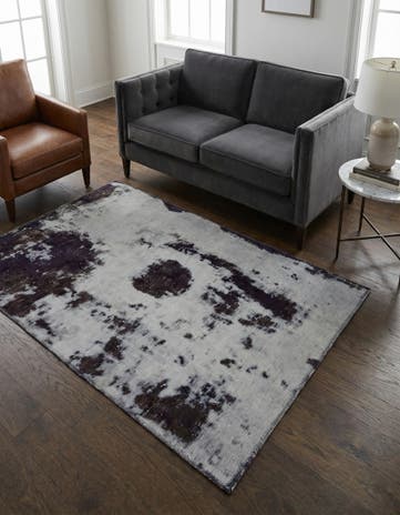 3' 7 x 5' Hand Knotted Ultra Vintage Persian Wool Rug
