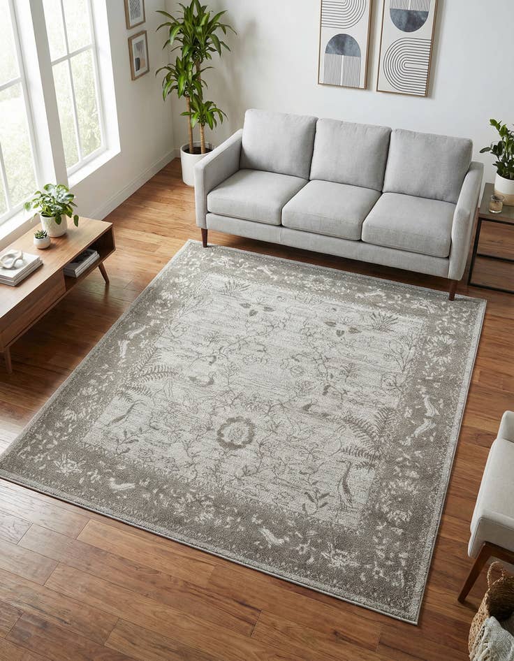 Detail image of 6' x 6' Miranda Square Rug