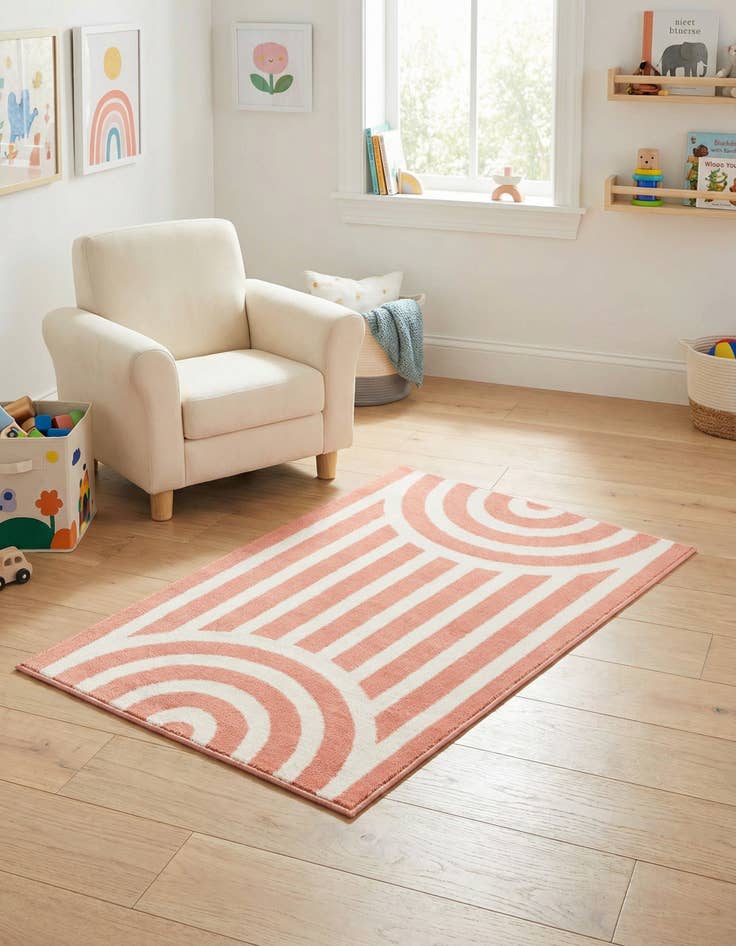 Detail image of 2' x 3' Whimsy Kids Rug
