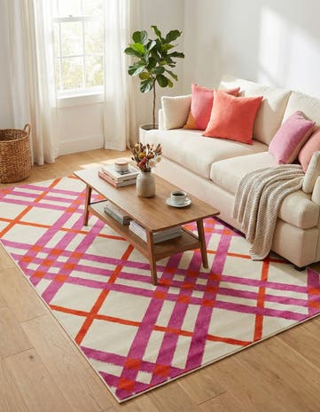Jane Seymour 5' x 8' Open Hearts Rug