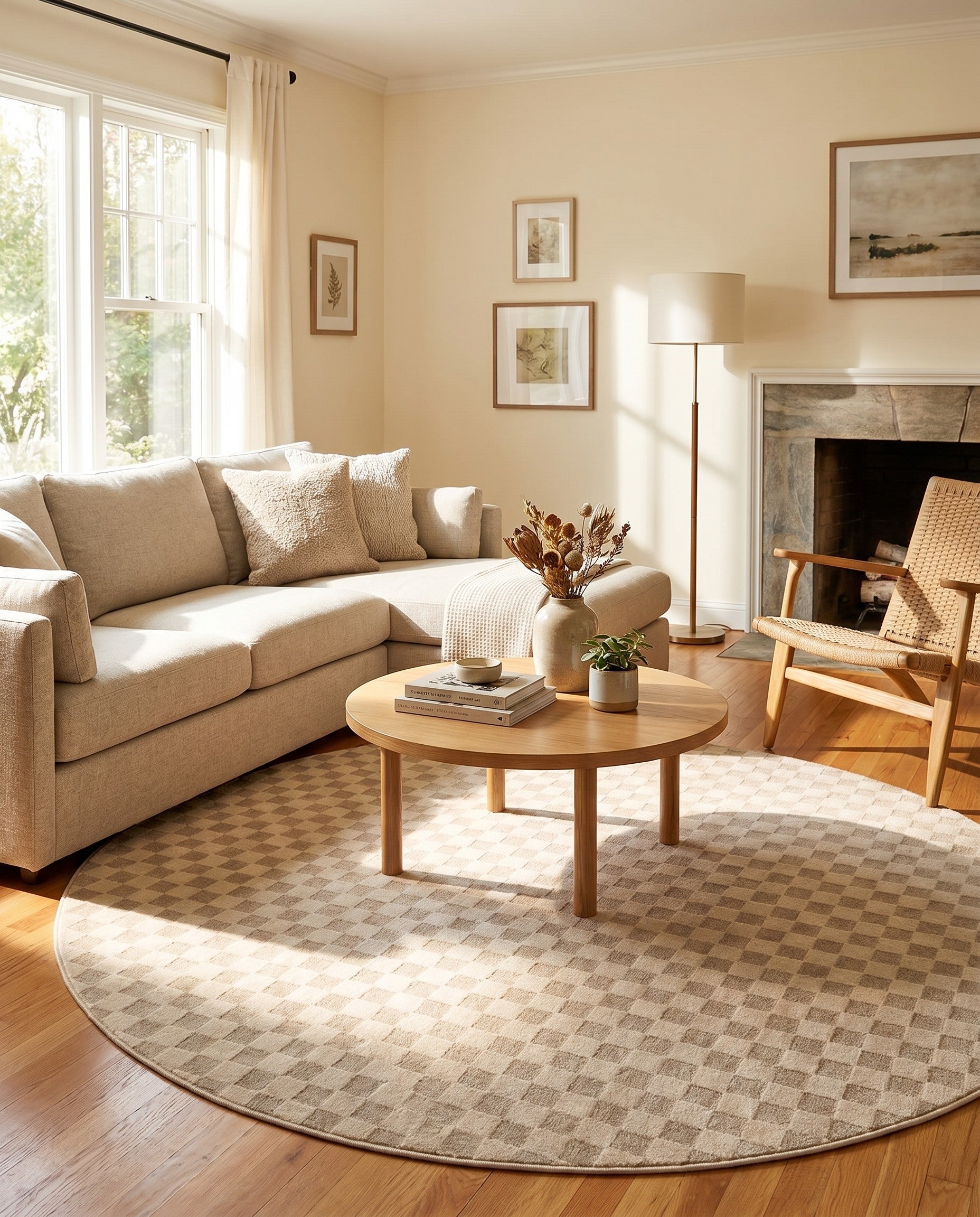 8' x 8' Contour Round Rug