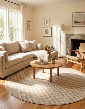 8' x 8' Contour Round Rug