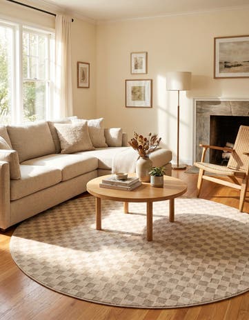 8' x 8' Contour Round Rug