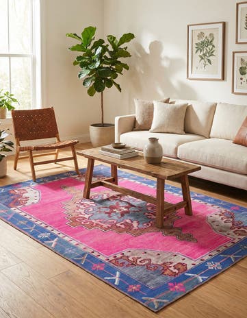 5' x 8' Washable Timeless Rug