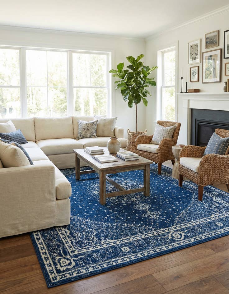 Detail image of 10' x 10' Bexley Square Rug