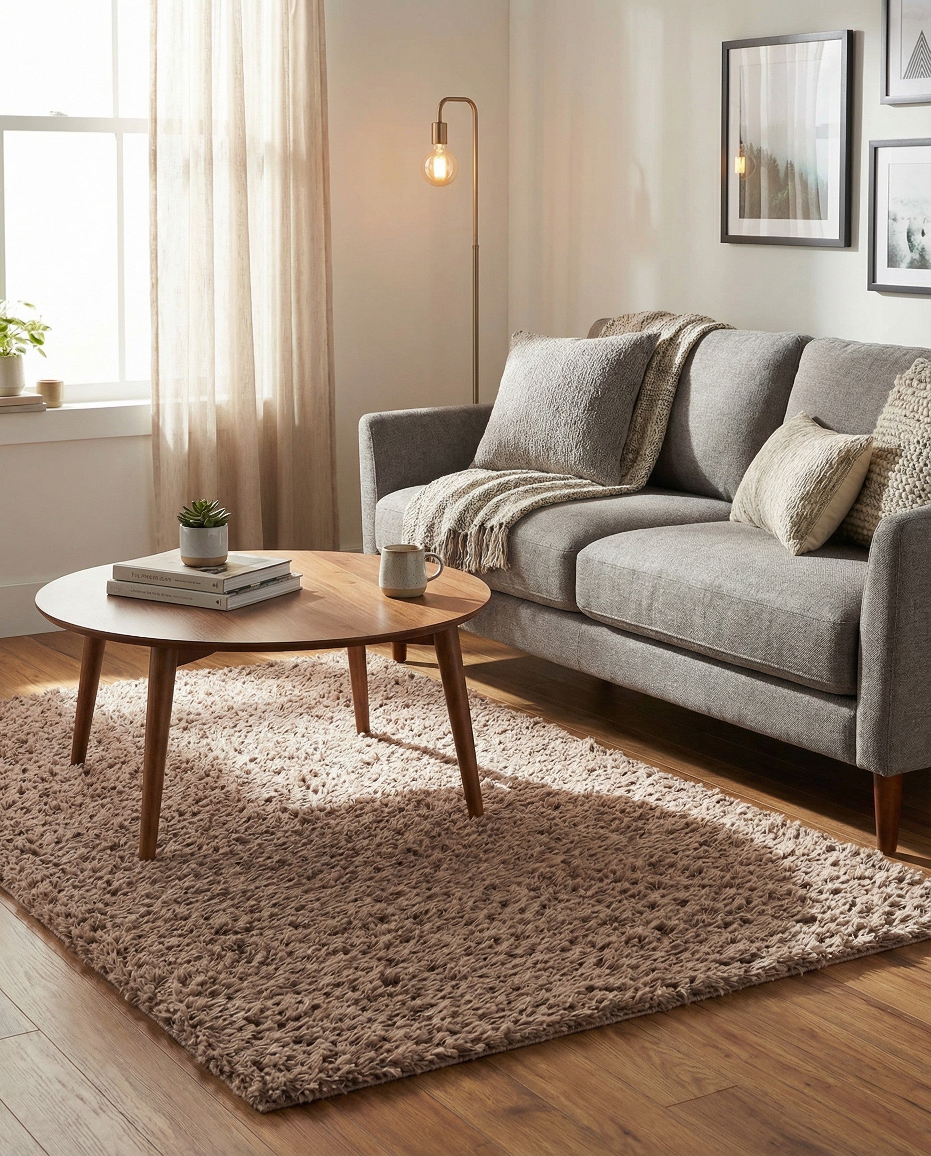 3' 3 x 5' 3 Infinity Shag Rug