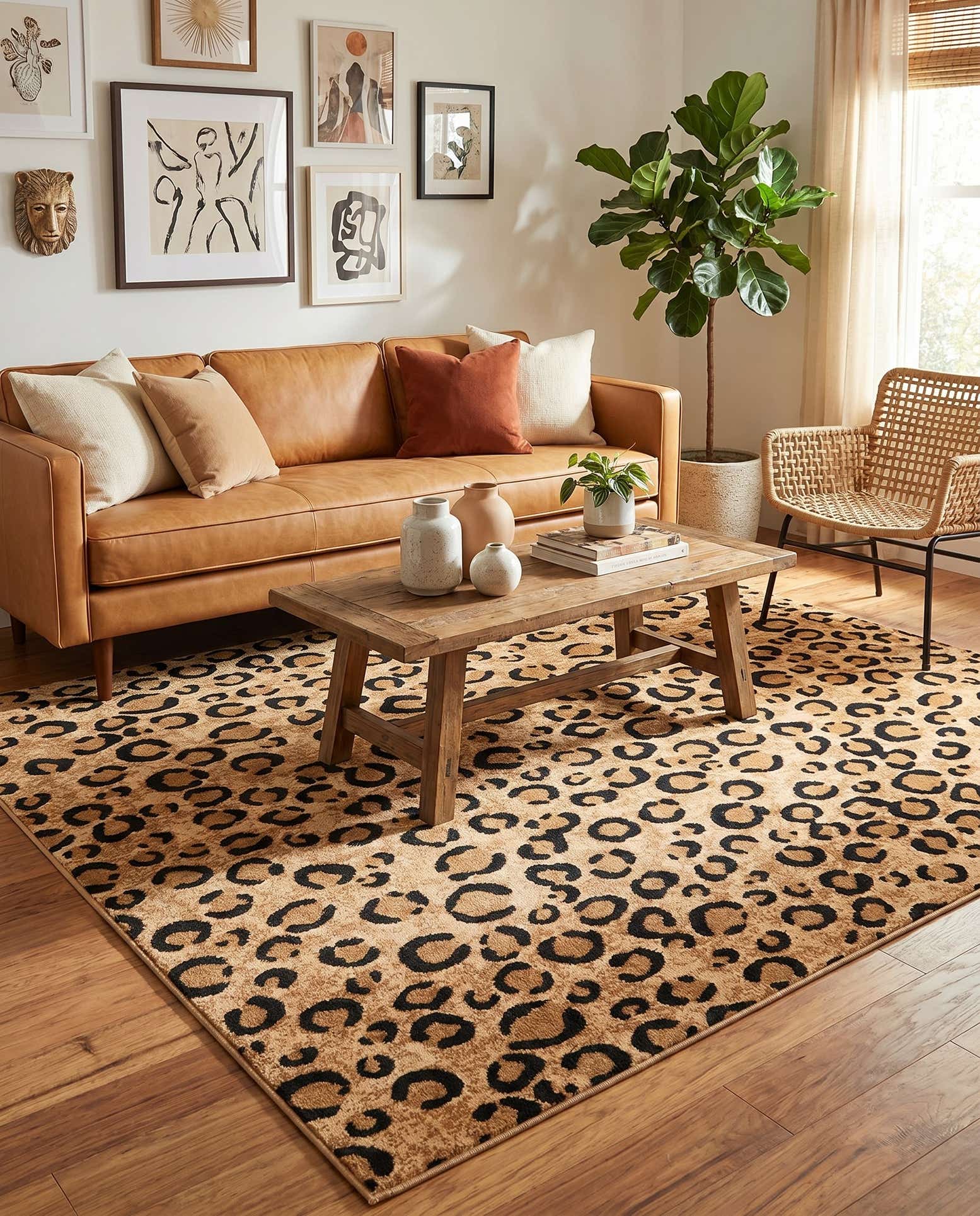 7' 10 x 7' 10 Safari Square Rug
