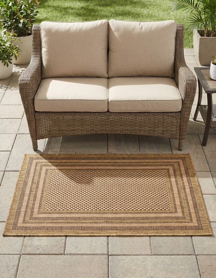 3' 3 x 5' Easy-Clean Border Indoor / Outdoor...