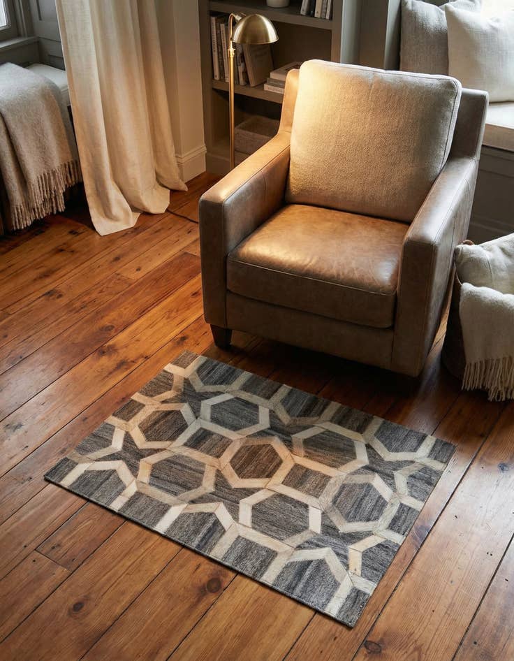 Detail image of 2' 2 x 3' 2 Cowhide Rug