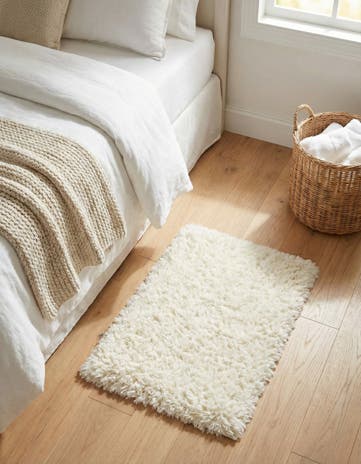 Pearl Infinity Shag Rug