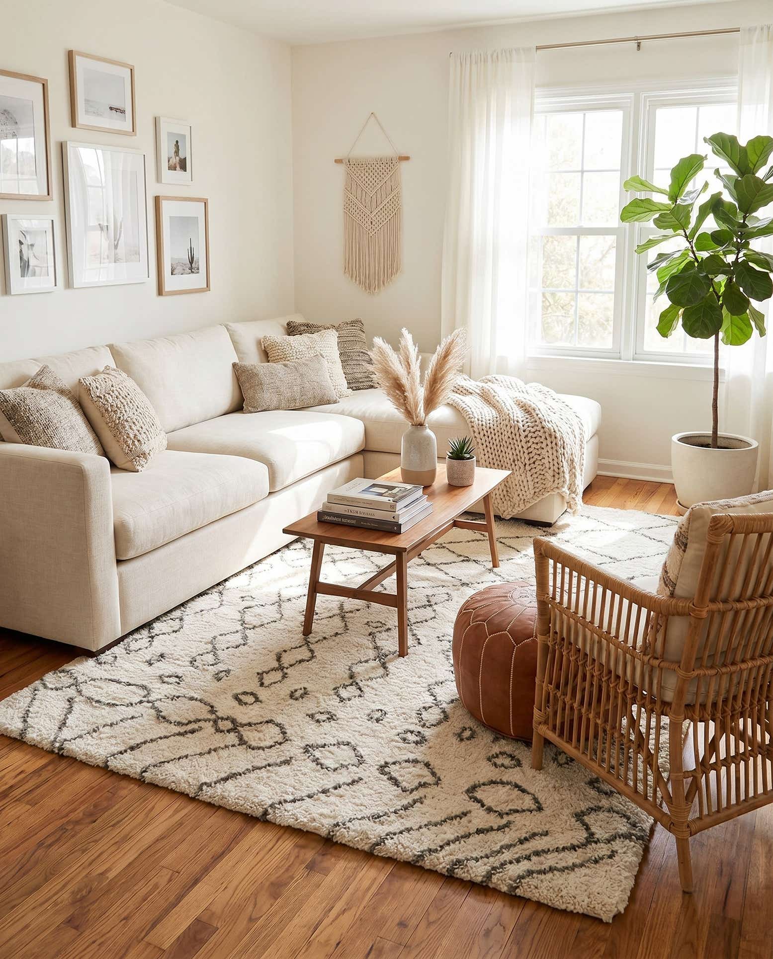 7' 10 x 10' Moroccan Shag Rug
