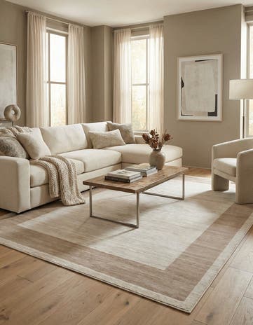 Jill Zarin Beige Uptown Yorkville Rug