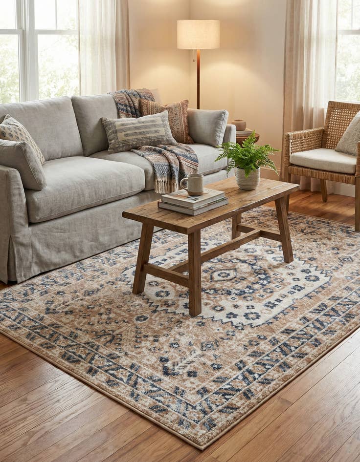 Detail image of 4' x 6' Oxford Rug