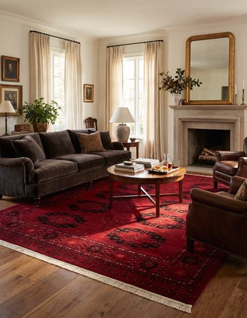 10' x 13' 1 Bokhara Rug