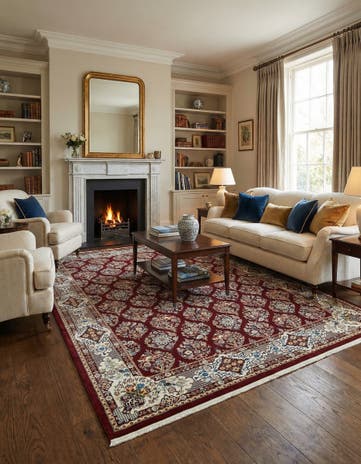 10' x 13' Nain Design Rug