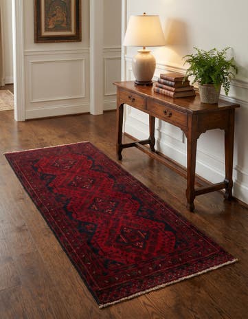 2' 7 x 6' 6 Hand Knotted Khal Mohammadi Wool Square Rug