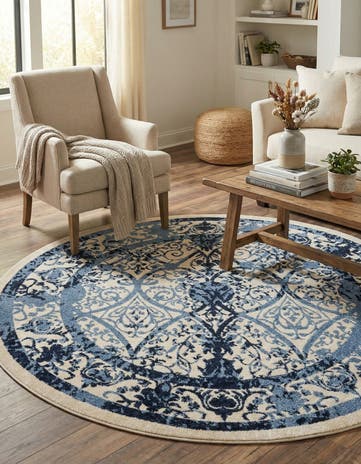 6' x 6' Miranda Round Rug