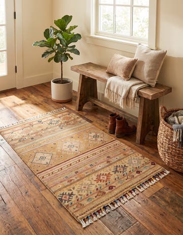 2' x 3' 1 Hand Knotted Ariana Ziegler Rug