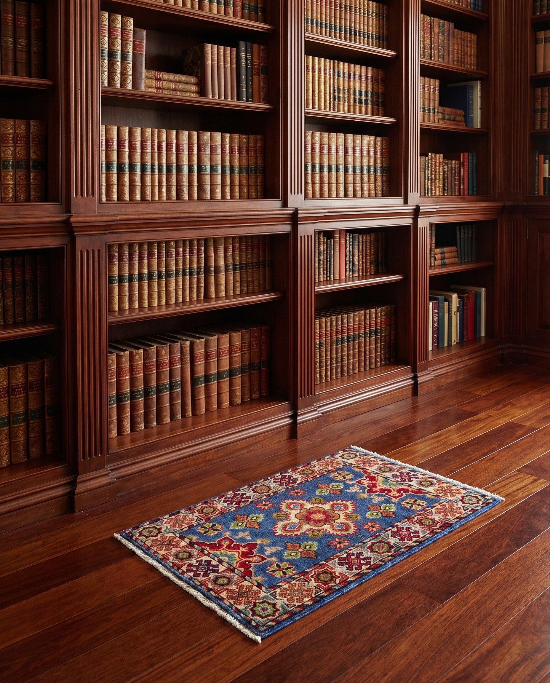 1' 11 x 2' 10 Hand Knotted Kazak Rug