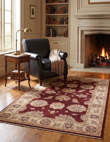 3' 1 x 5' 3 Hand Knotted Ziegler Rug