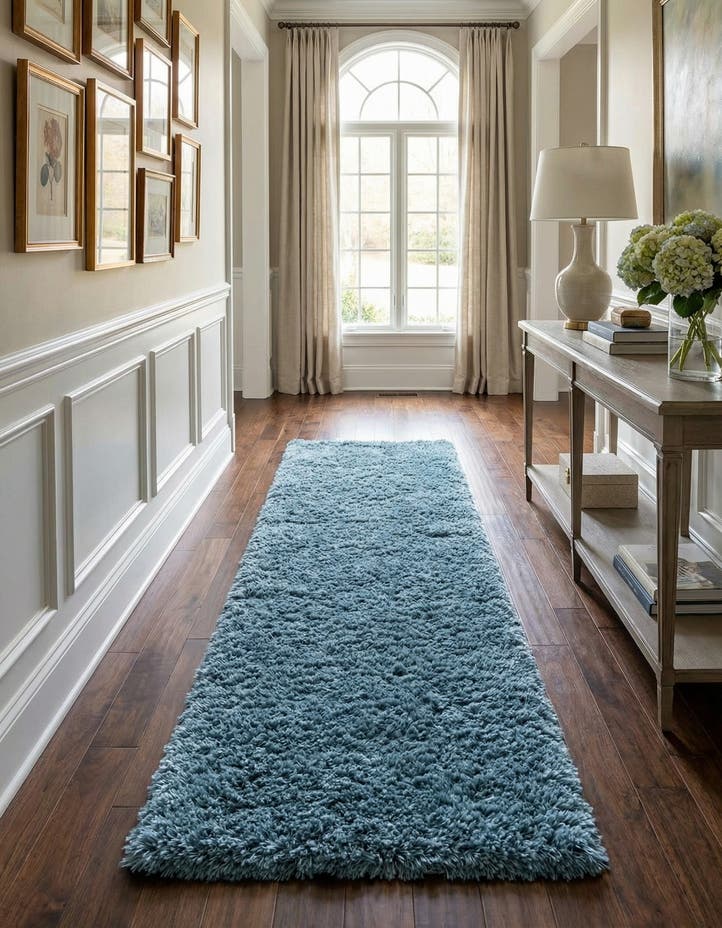 2' 7 x 13' Infinity Shag Runner Rug