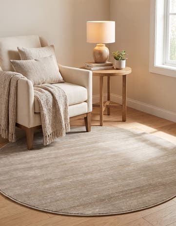 Jill Zarin 4' x 4' Uptown Round Rug