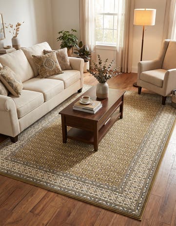 5' 3 x 8' Nain Design Rug