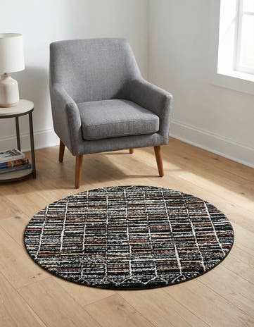 3' 3 x 3' 3 Aramis Round Rug