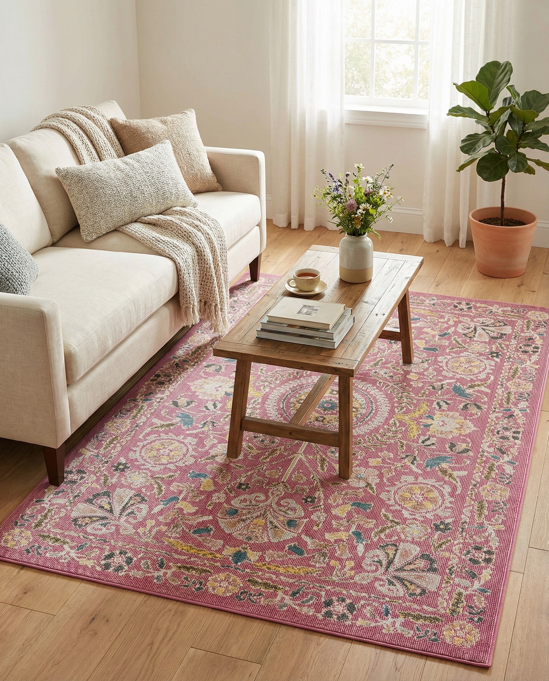 Primary image 4' x 6' Blossom Rug