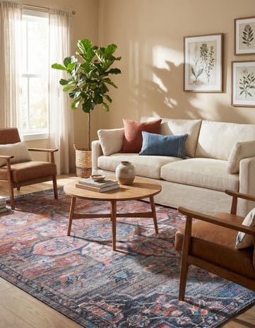 9' 2 x 12' Washable Nostalgia Rug