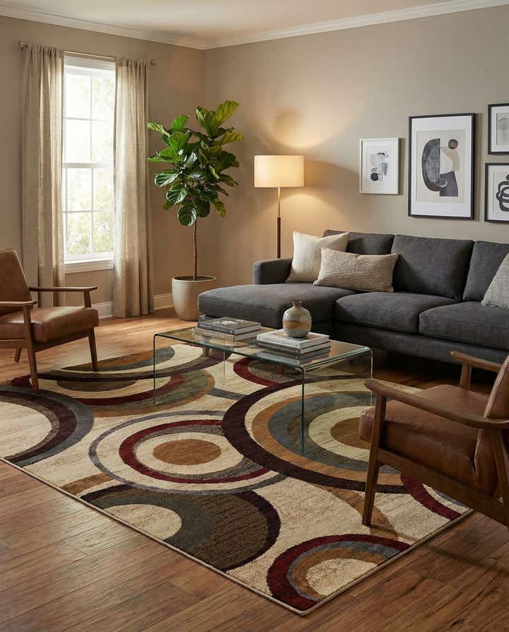 7' 10 x 10' Coffee Shop Rug