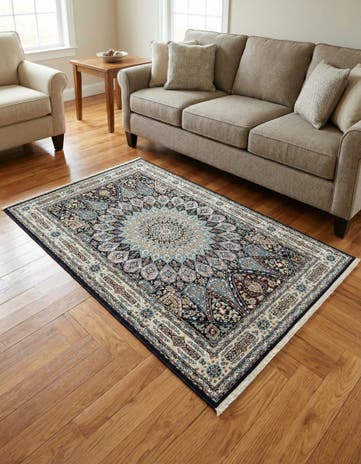 4' x 6' Nain Design Rug