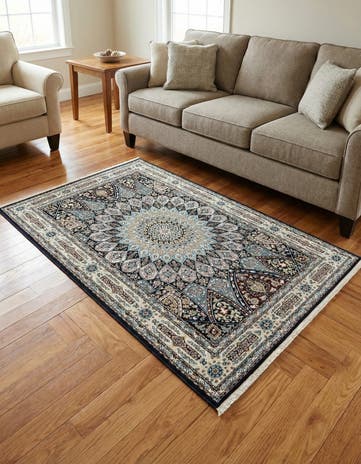4' x 6' Nain Design Rug