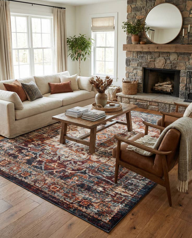 Detail image of 7' 10 x 11' Isabella Rug