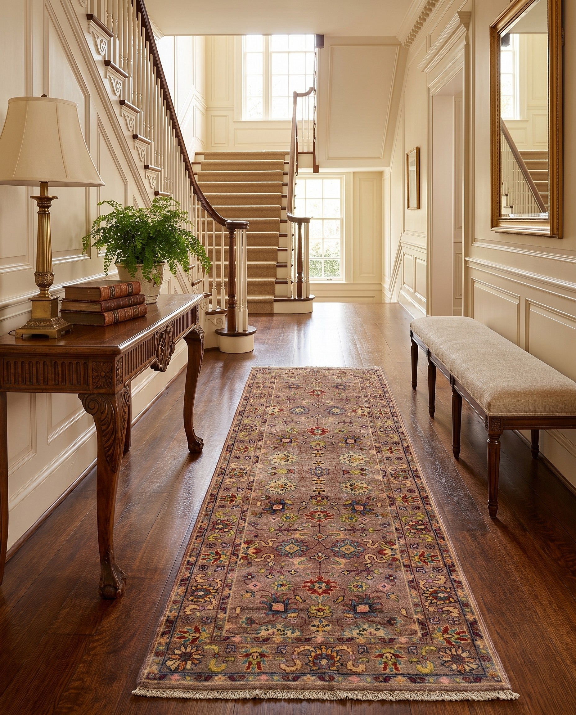 2' 10 x 8' 8 Hand Knotted Kazak Runner Rug