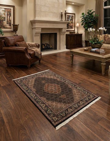 3' 5 x 5' 1 Tabriz Wool Rug
