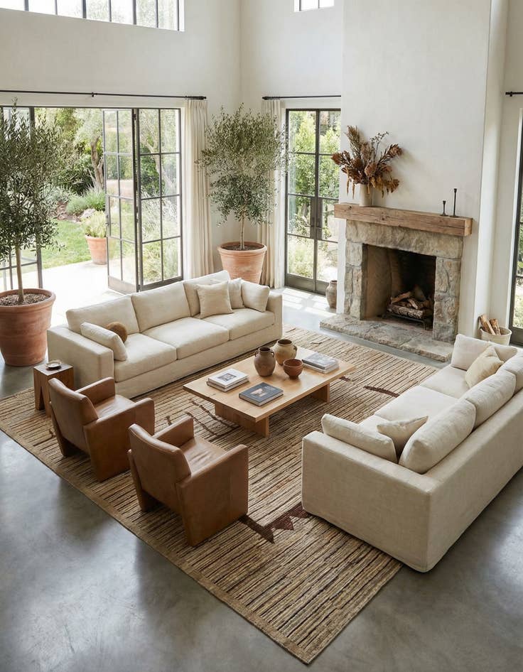 Detail image of 10' 2 x 13' 7 Hand Knotted Moroccan Wool Rug