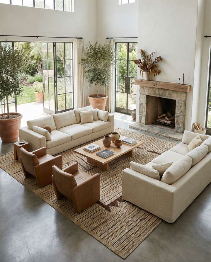 10' 2 x 13' 7 Hand Knotted Moroccan Wool Rug