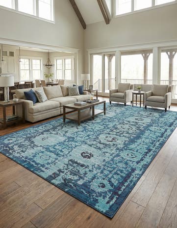 10' 6 x 16' 5 Washable Fleur Rug