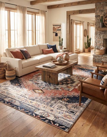 Rust Red Tucson Rug