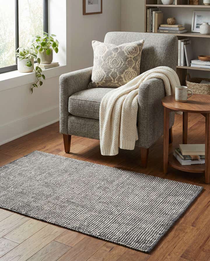 2' 2 x 3' 1 Hand Woven Jill Zarin English Manor Farmhouse Wool Rug